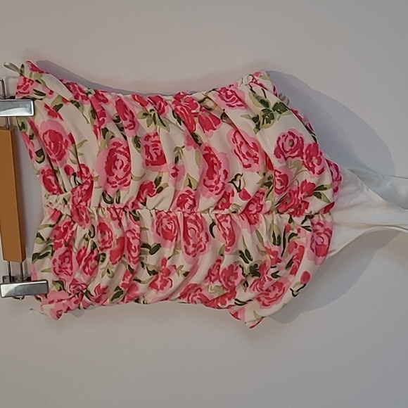 Rose Floral Tube bodysuit - Picture 5 of 10